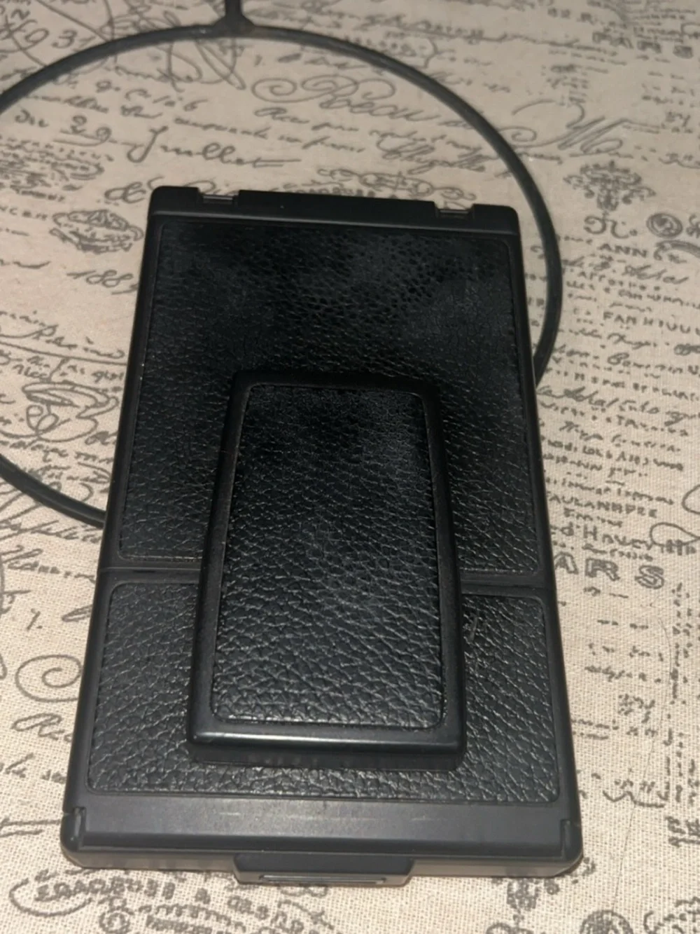 Polaroid SX-70 Land Camera Alpha in black with black case